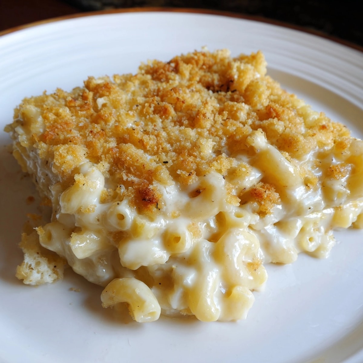 Homemade Mac & Cheese recipe: imagine rich cheddar melting over tender elbow pasta.