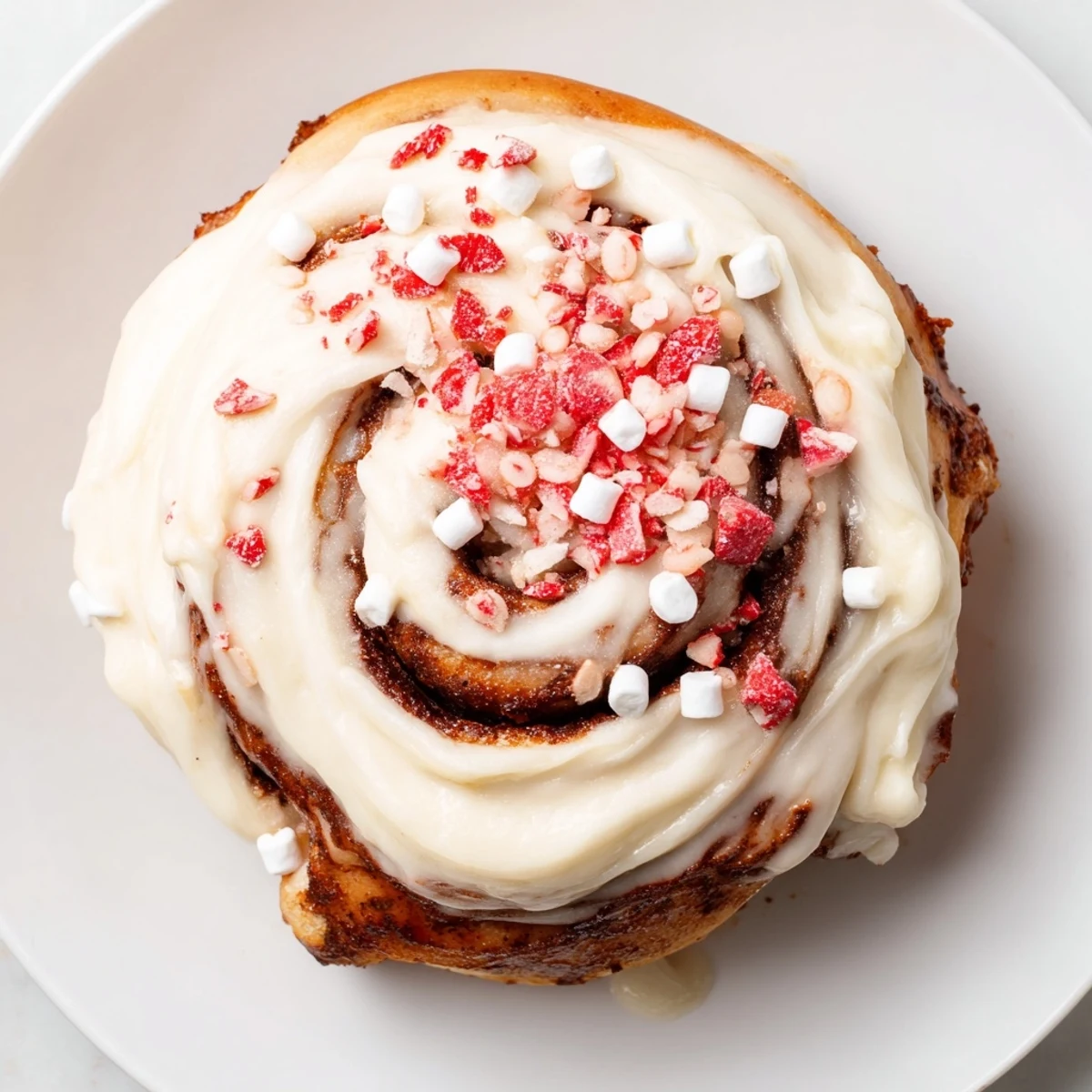 North Pole Cinnamon Rolls