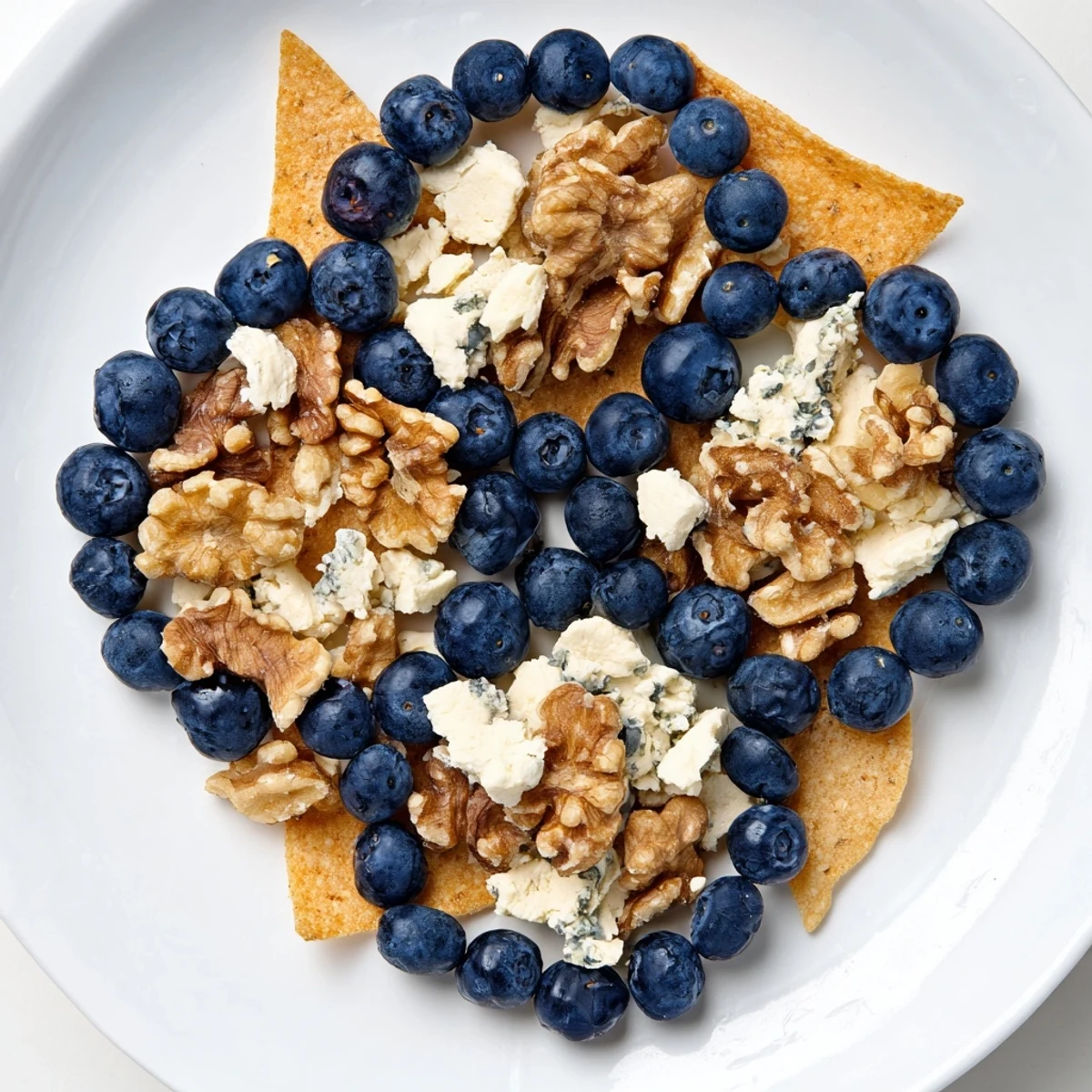 Glimpse the visually stunning Olympic Rings Interlock appetizer, artfully arranged on a serving platter.