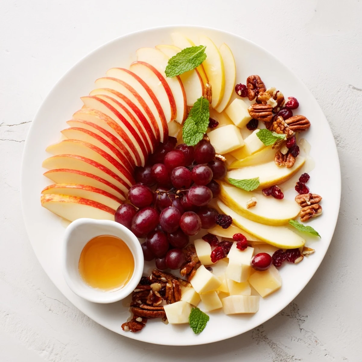 This Apple Orchard Fruit Board is bursting with fresh flavors, perfect for sharing and snacking on.