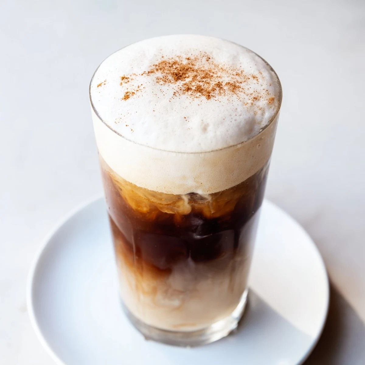 Imagine a refreshing Iced Brown Sugar Oat Latte, its creamy texture perfect for a warm afternoon treat.