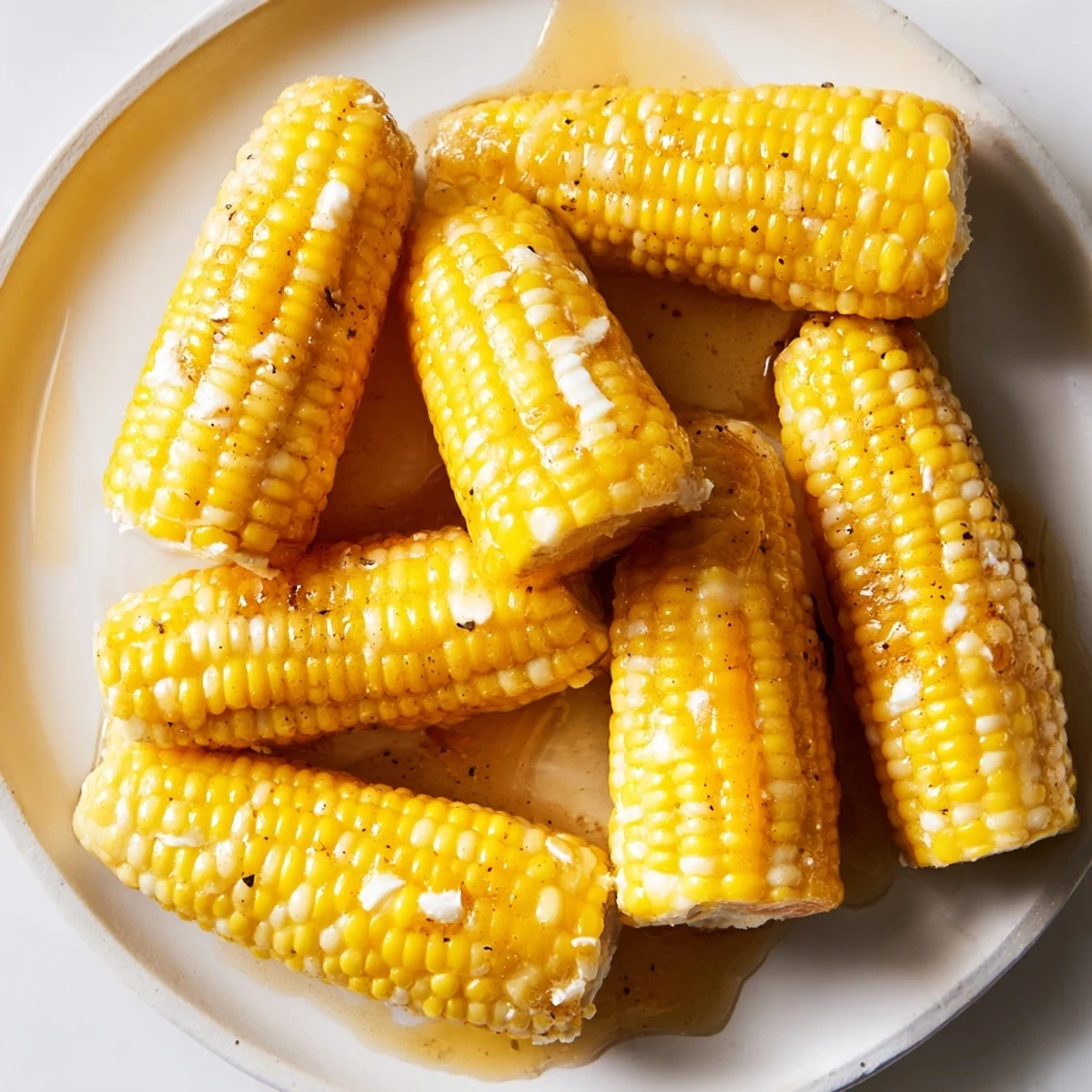 Golden-brown Honey Butter Skillet Corn with a creamy texture, perfect for any American dinner.