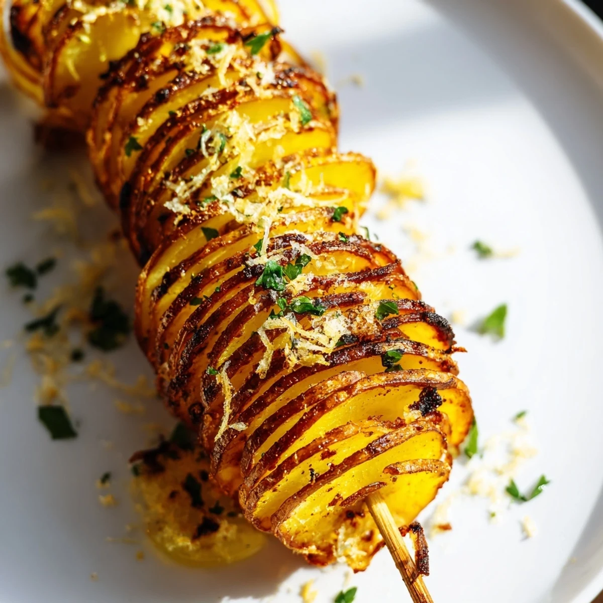 Enjoy the delicious aroma of roasted Tornado Potatoes, a fun and unique side dish ready to eat.