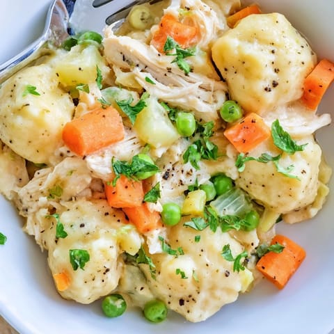Chicken Dumplings Casserole