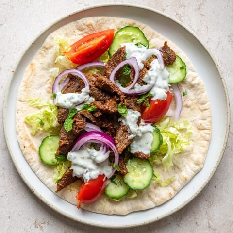 Beef Shawarma Wraps