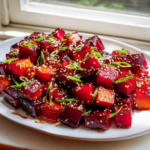 Miso Roasted Winter Vegetables