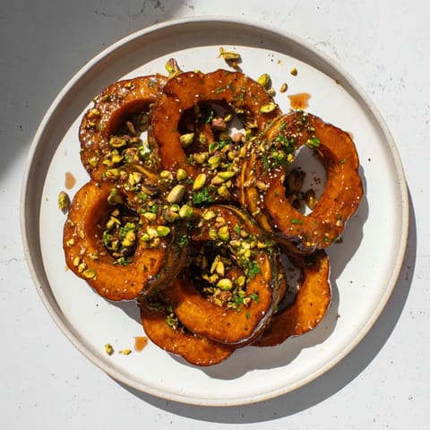 Baked Delicata Squash Rings