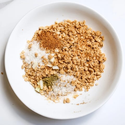 A warm, comforting slice of Best Apple Crisp shows off juicy, cinnamon-spiced apples.