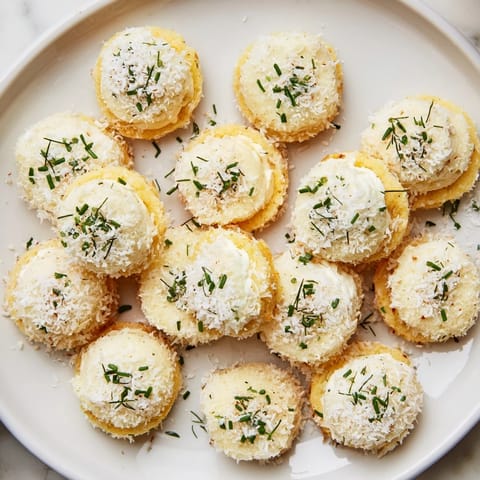 Snowball Tea Sandwich Bites