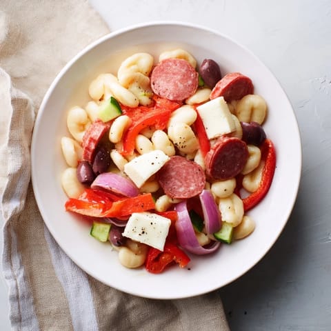 Italian Antipasto Bean Salad