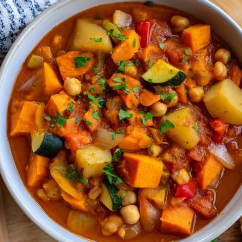 Hearty Vegan Sweet Potato Stew