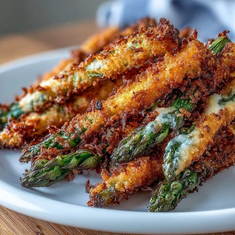 Crispy Chili-Garlic Asparagus