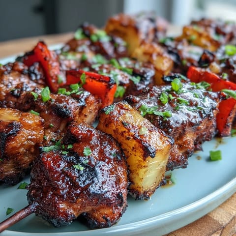 Jerk Chicken Skewers Delight