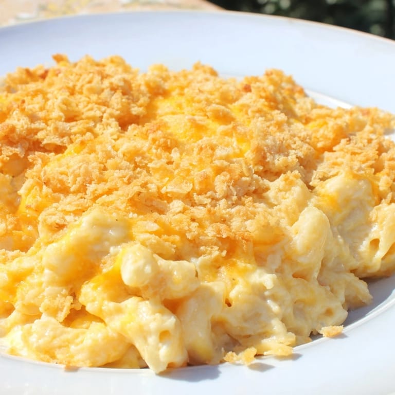 Classic Mac &amp; Cheese: comforting, cheesy goodness perfect for a quick family dinner.