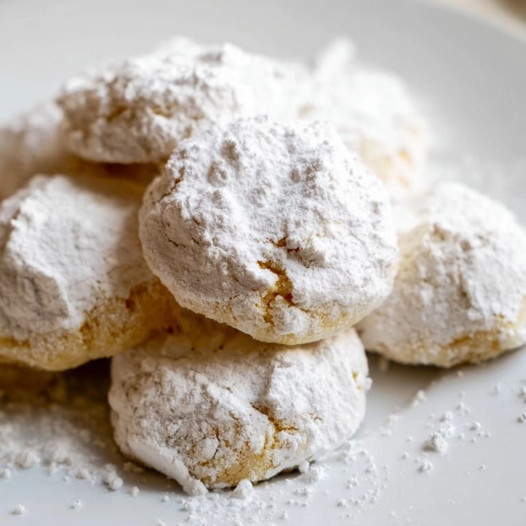 Delicate, just-baked Melting Moments recipe; buttery, vanilla aroma hints before the first bite.