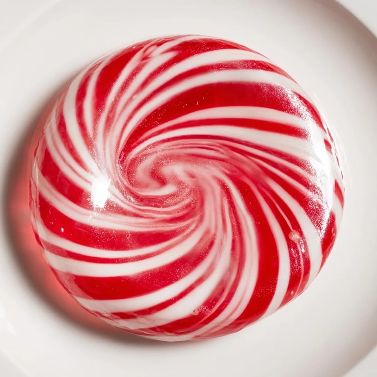 This simple, beautiful No-Bake Peppermint Candy Bowl glows, perfect for gifting your favorite goodies!