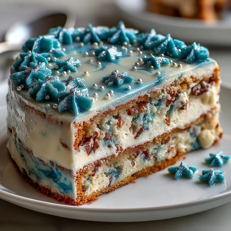 Whimsical ocean-inspired cake with galaxy buttercream, edible glitter, and starry decorations perfect for Pisces birthdays.