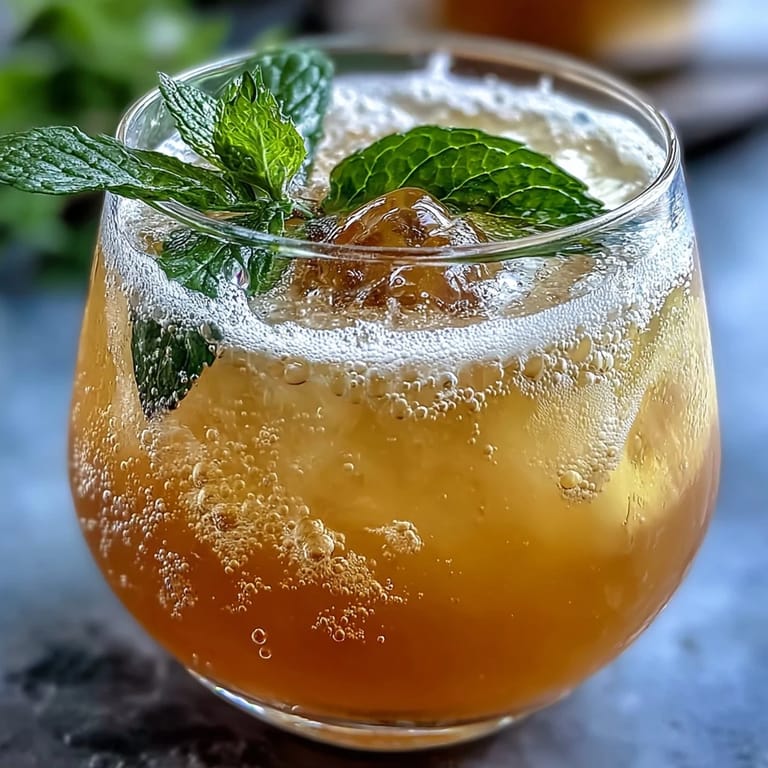 3. Refreshing sparkling fermented lemonade served in a clear pitcher with lemon wedges, mint leaves, and natural effervescence.